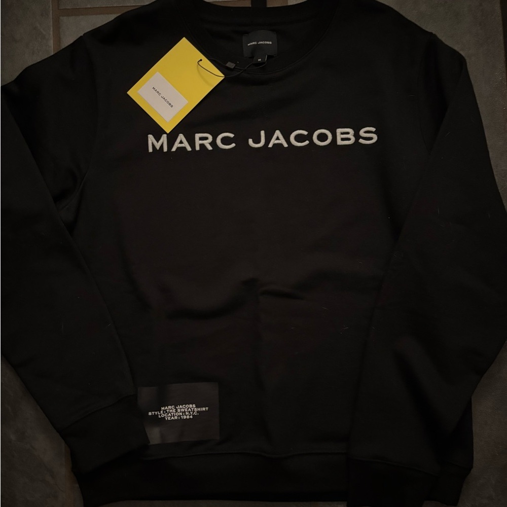 Marc Jacobs Black Crewneck Sweater